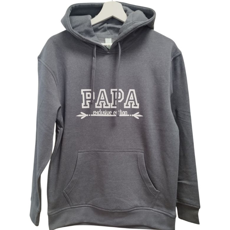 Sudadera Papa excluive edition - azul jeans 1